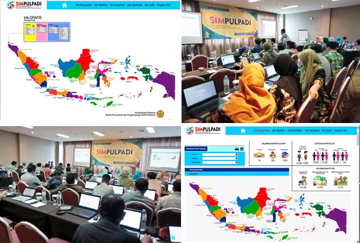 SimpulPadi, Aplikasi Online `Pemersatu` Tiga Pilar Badan SDM Kementan